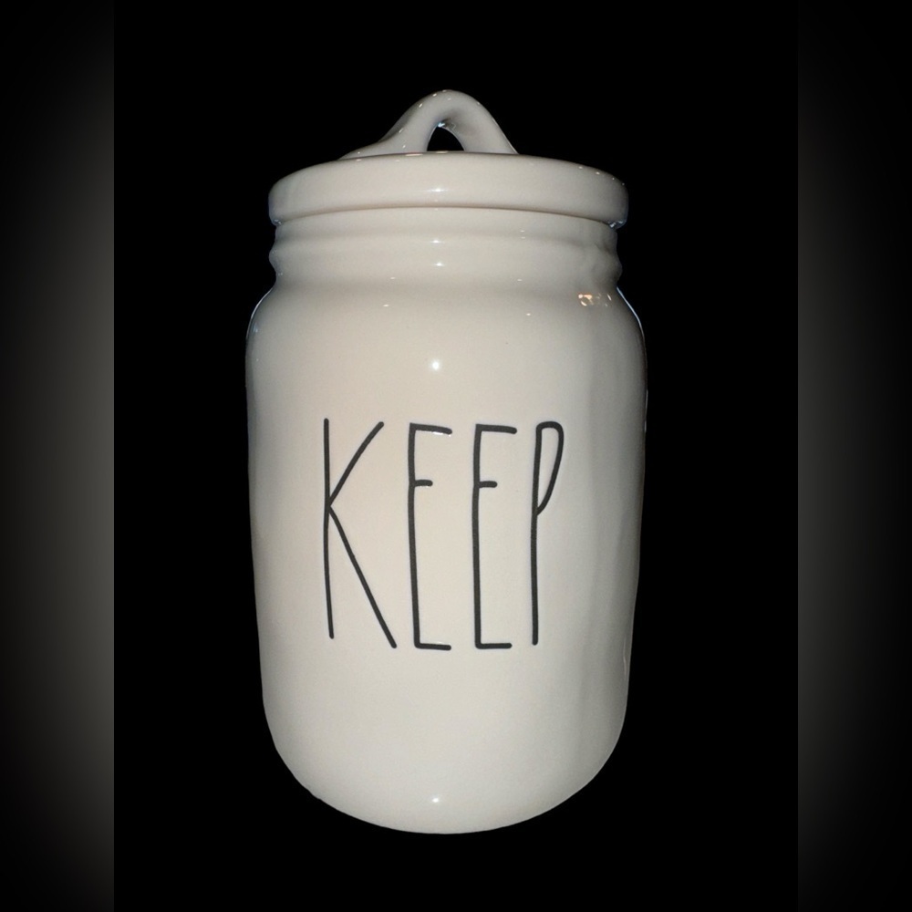 Rae Dunn “Keep” Canister
